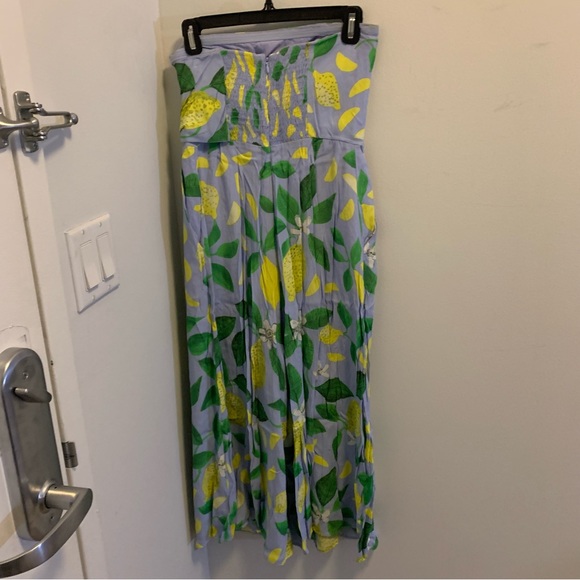 Maeve Lemon Grove Strapless Jumpsuit - Picture 4 of 6